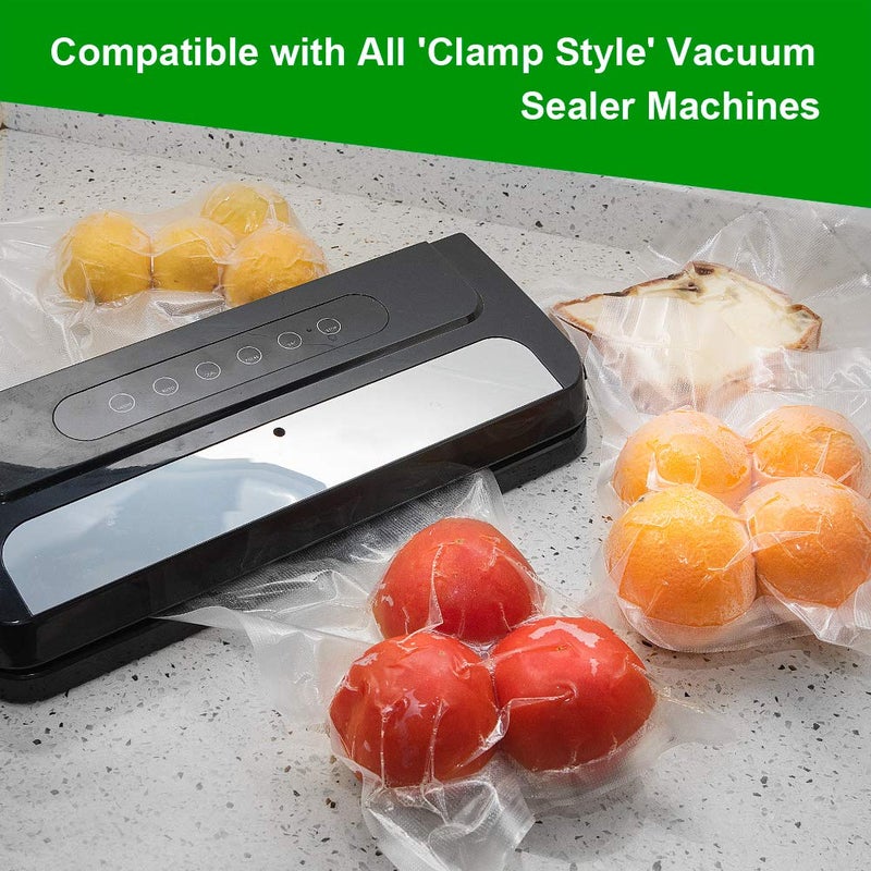 SurpOxyLoc 6 Pack 8"x20'(3Rolls) and11"x20'(3Rolls) Food Vacuum Sealer Bags Rolls with BPA Free,Heavy Duty,Great for Sous Vide and Vac Seal storage - Image 2